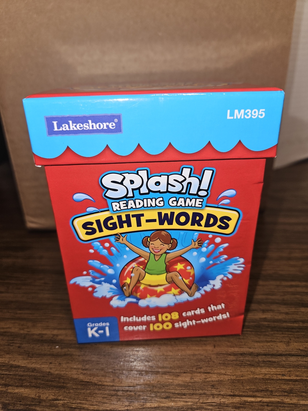 Lakeshore Splash! Sight-Words Reading Game - Red & Blue